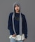 LETTERING LOGO JACQUARD KNIT TOP