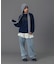 LETTERING LOGO JACQUARD KNIT TOP
