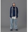 LETTERING LOGO JACQUARD KNIT TOP