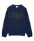 LETTERING LOGO JACQUARD KNIT TOP
