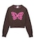 BUTTERFLY XG LOGO COMPACT KNIT TOP