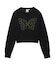 BUTTERFLY XG LOGO COMPACT KNIT TOP