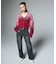 JACQUARD KNIT COMPACT CARDIGAN