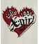 HEART LOGO JACQUARD KNIT TOP