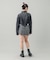 ZIP UP STAND COLLAR DENIM JACKET