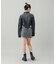 ZIP UP STAND COLLAR DENIM JACKET