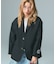 FACE LABEL TAILORED JACKET