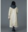 FADED STAND COLLAR LONG COAT