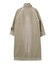 FADED STAND COLLAR LONG COAT