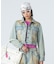 FADED FACE LABEL COMPACT DENIM JACKET