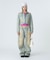 FADED FACE LABEL COMPACT DENIM JACKET