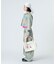 FADED FACE LABEL COMPACT DENIM JACKET