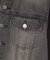 FADED FACE LABEL COMPACT DENIM JACKET