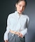 FACE LABEL CROPPED L/S SHIRT