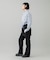 FACE LABEL CROPPED L/S SHIRT