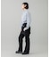 FACE LABEL CROPPED L/S SHIRT