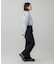 FACE LABEL CROPPED L/S SHIRT