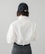 FACE LABEL CROPPED L/S SHIRT
