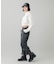 FACE LABEL CROPPED L/S SHIRT