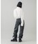 FACE LABEL CROPPED L/S SHIRT