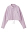 FACE LABEL CROPPED L/S SHIRT
