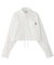 FACE LABEL CROPPED L/S SHIRT