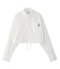 FACE LABEL CROPPED L/S SHIRT