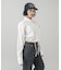 FACE LABEL CROPPED L/S SHIRT