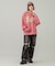 GRADIENT LOGO JACQUARD KNIT HOODIE