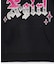 GRADIENT LOGO JACQUARD KNIT HOODIE