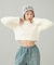 HIGH NECK COMPACT KNIT TOP