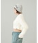 HIGH NECK COMPACT KNIT TOP