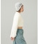HIGH NECK COMPACT KNIT TOP