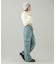 HIGH NECK COMPACT KNIT TOP