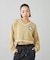 EMBLEM V-NECK KNIT TOP