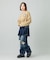 EMBLEM V-NECK KNIT TOP