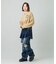 EMBLEM V-NECK KNIT TOP