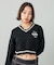EMBLEM V-NECK KNIT TOP