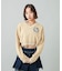 EMBLEM V-NECK KNIT TOP