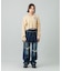 EMBLEM V-NECK KNIT TOP