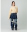 EMBLEM V-NECK KNIT TOP