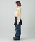 EMBLEM V-NECK KNIT TOP