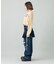 EMBLEM V-NECK KNIT TOP