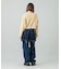 EMBLEM V-NECK KNIT TOP