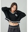 EMBLEM V-NECK KNIT TOP