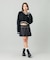 EMBLEM V-NECK KNIT TOP