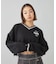 EMBLEM V-NECK KNIT TOP