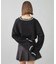 EMBLEM V-NECK KNIT TOP