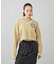 EMBLEM V-NECK KNIT TOP