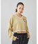 EMBLEM V-NECK KNIT TOP